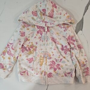 OshKosh B'gosh Pink and Yellow Floral Sweatshirt
